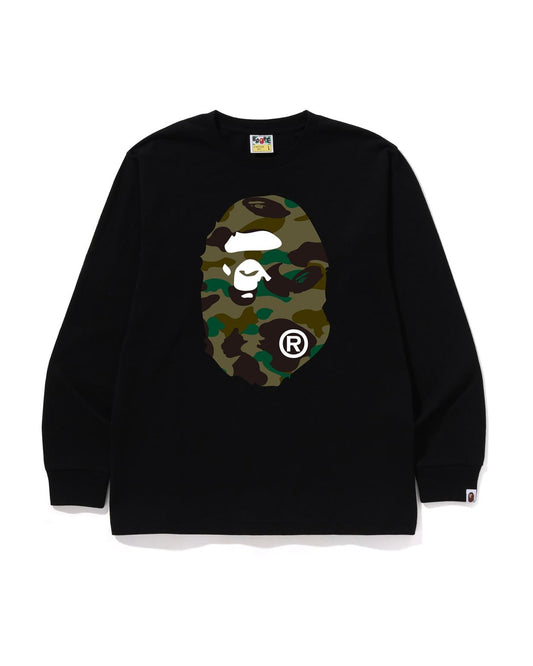 1st Camo Big Ape Head Ls Tee