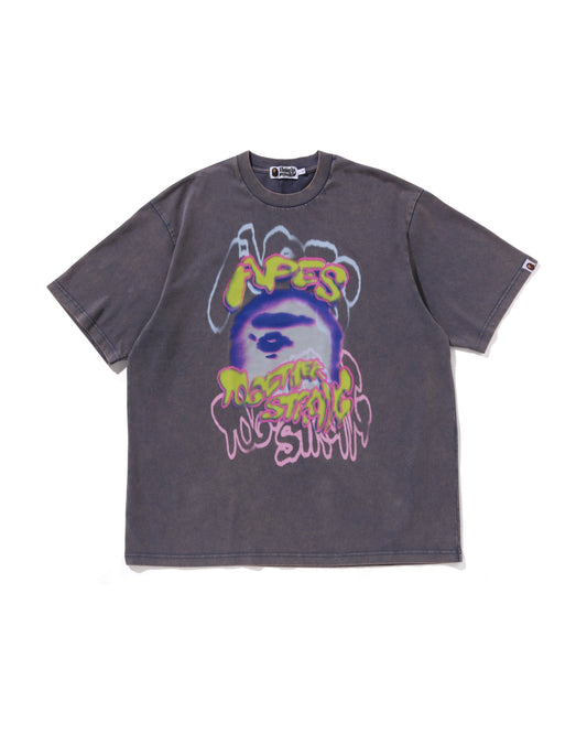 Heavy Washed Logo Relaxed Fit Tee